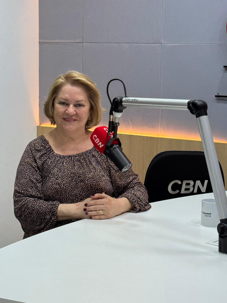Ódina Silva, primeira-dama, fala sobre a campanha "Aquece Cascavel 2025"
