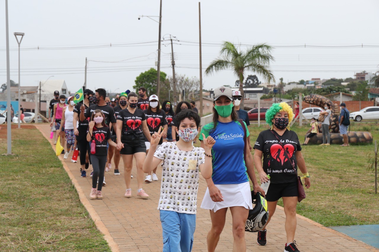 Passeio da Independência une patriotismo e atividade física