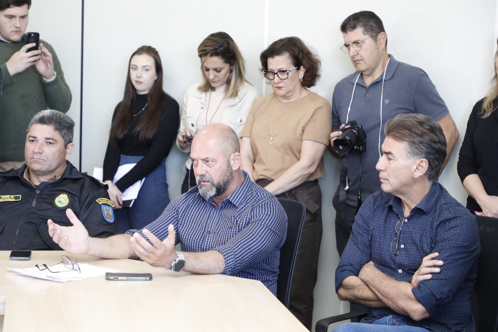 Segurança pública é tema de reunião na Prefeitura de Cascavel 