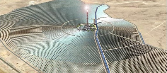 Torre de energia solar gigante ‘Olho de Sauron’ no deserto de Israel está revolucionando o mercado