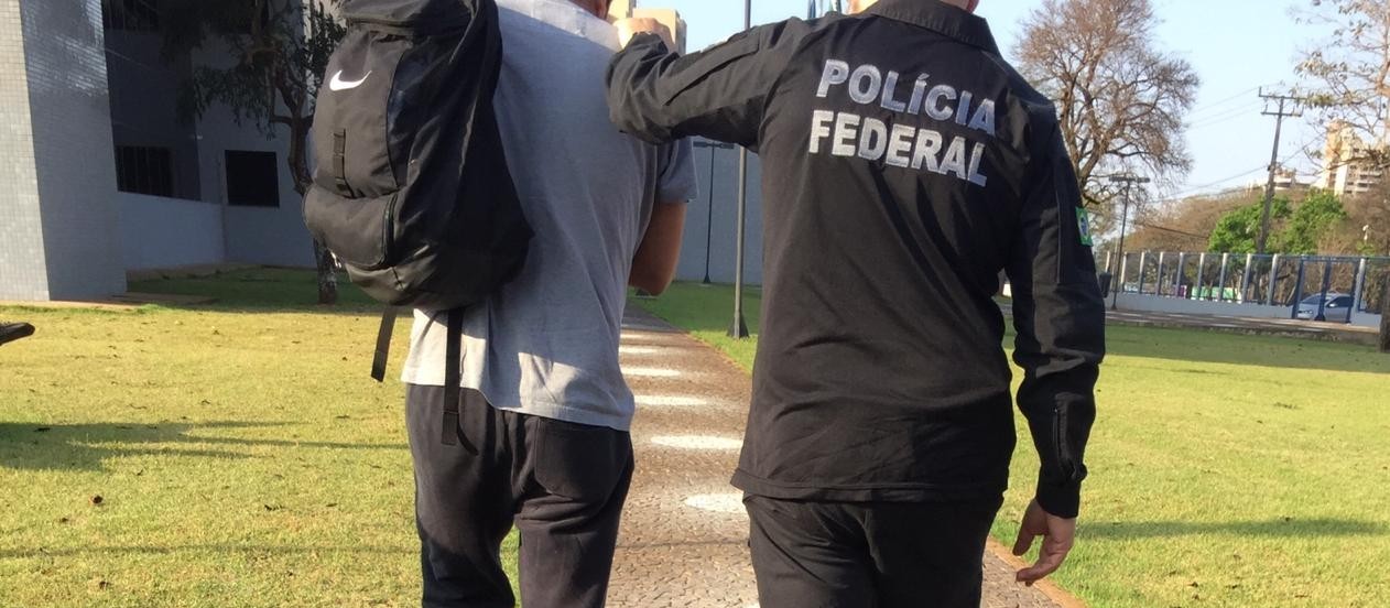 Polícia Federal  captura foragido em operação na fronteira Sudoeste 