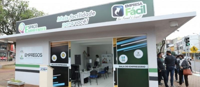 Inaugurado na Avenida Brasil o "Espaço Empreender"