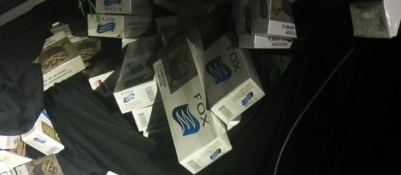 Polícia faz diversas apreensões de cigarros na região