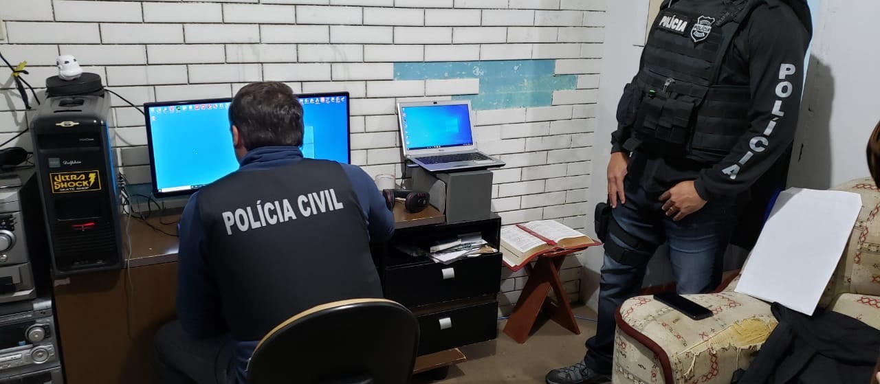 Polícia cumpre mandados em operação contra a pedofilia