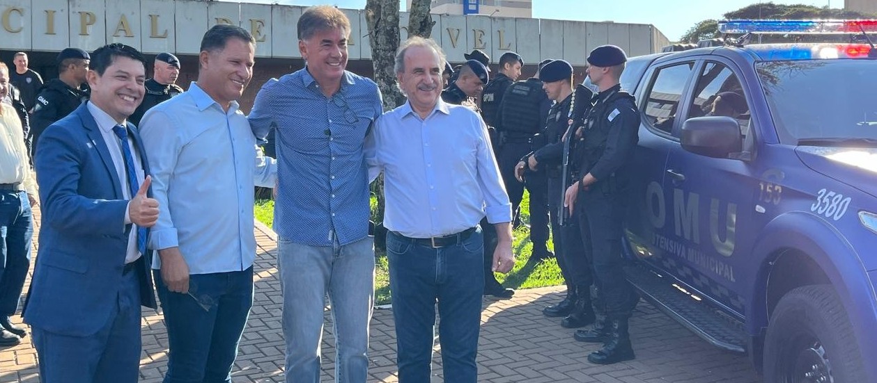 Guarda Municipal de Cascavel recebe 10 novas viaturas 