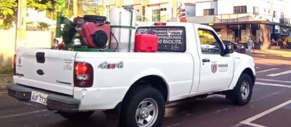 Com epidemia de dengue, Cascavel inicia aplicação de fumacê nos bairros