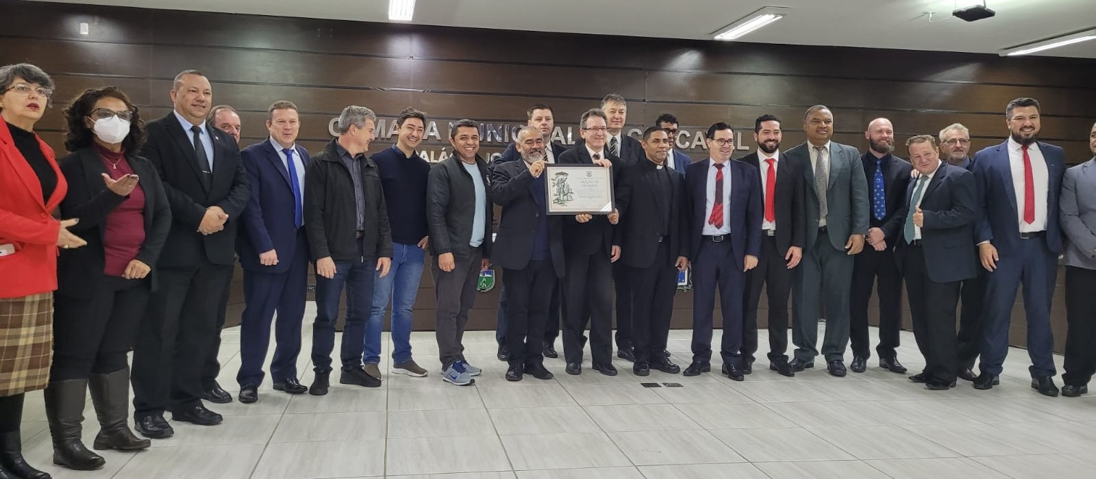 Renovação Carismática recebe Moção de Aplausos na Câmara de Cascavel