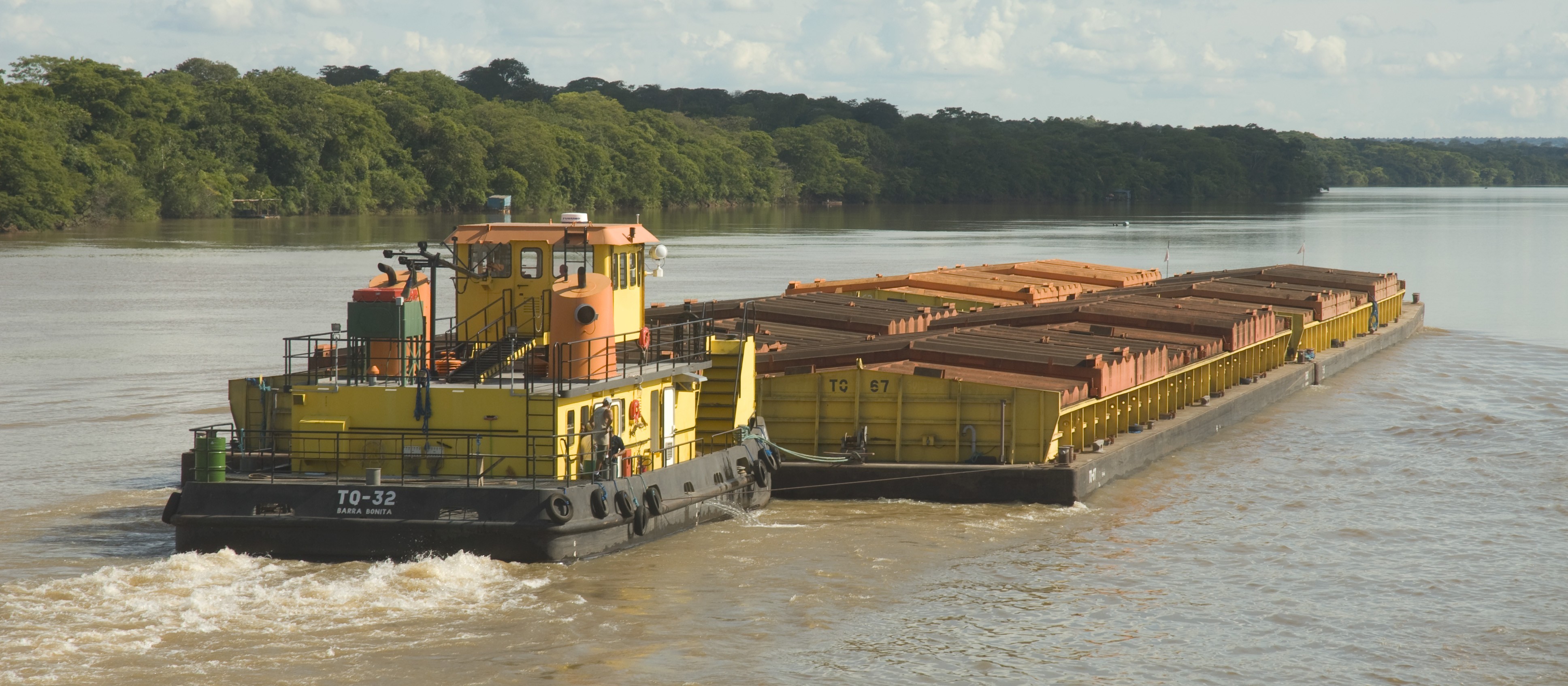 Brasil só utiliza um terço da malha hidroviária