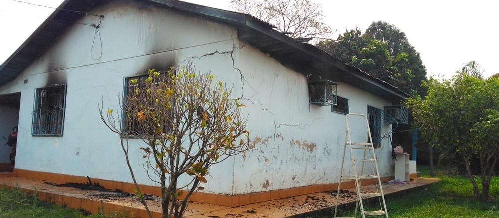 Homem morre carbonizado em Foz do Iguaçu