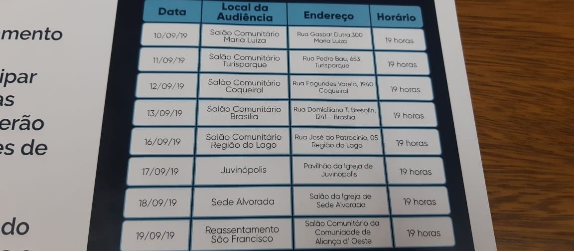 Prefeitura vai ouvir população para elaborar orçamento