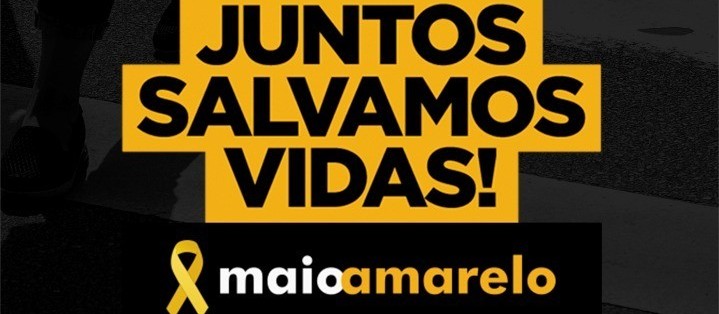 Campanha Maio Amarelo começa neste domingo (01)