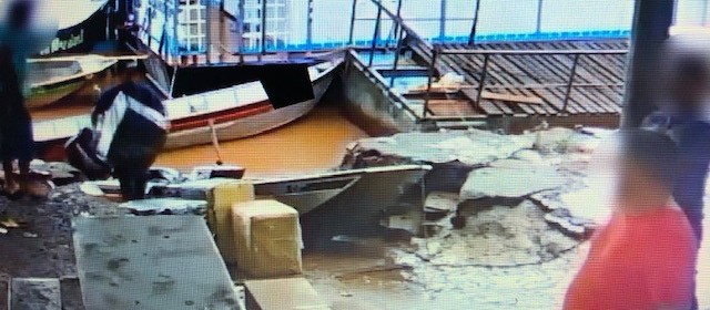 Contrabandistas montaram porto clandestino em terreno da prefeitura