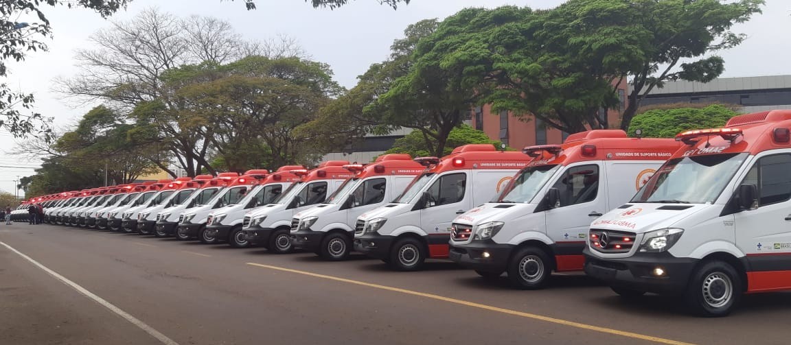 31 novas ambulâncias são entregues ao Consamu