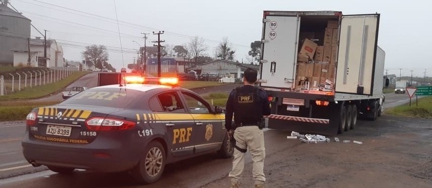 A Polícia Rodoviária Federal apreendeu 14,9 toneladas de drogas em todo o Estado no 1º Semestre