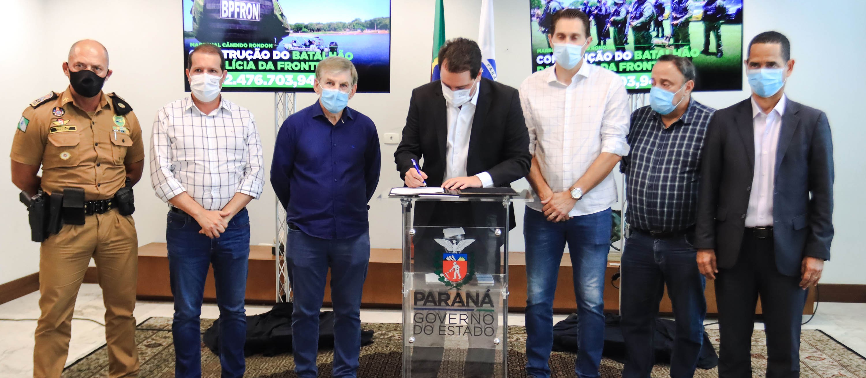 Estado libera construção do novo Batalhão de Polícia de Fronteira de Marechal Cândido Rondon