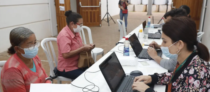 Território Cuidando Cidadão participa das ações da feira de serviços