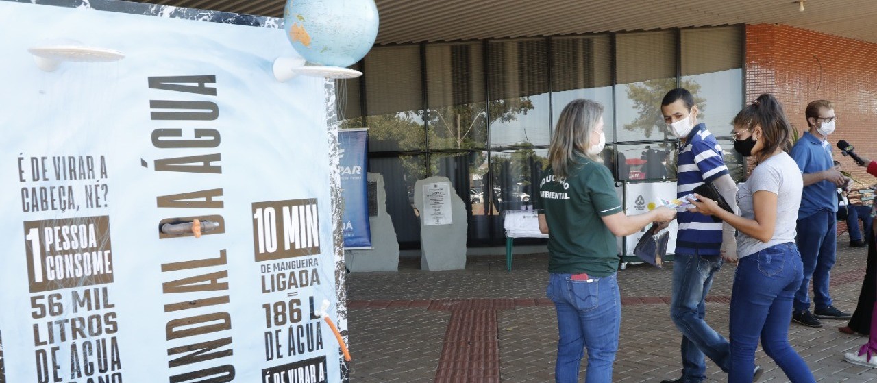 Secretaria de  Meio Ambiente promove ações em comemoração ao Dia Mundial da Água