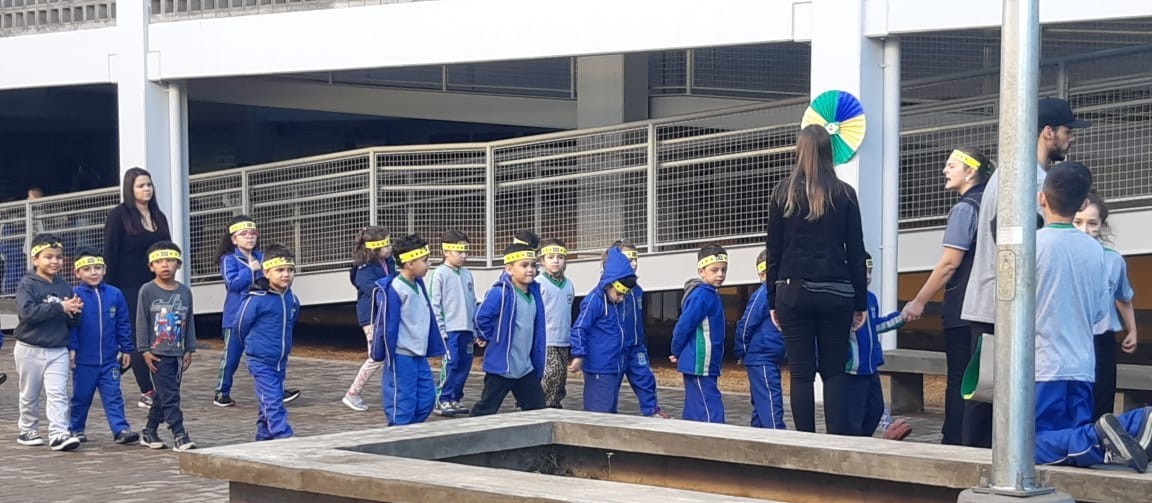 Atividades alusivas ao 7 de Setembro são realizadas nas escolas de Cascavel
