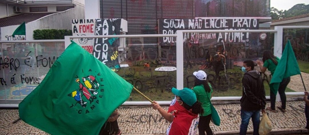 "A ocupação da sede da Aprosoja faz parte da Jornada Nacional da Soberania Alimentar"
