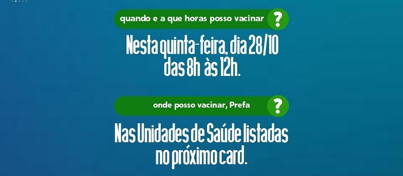 Saúde abre repescagem para adolescentes de 14 a 17 anos na quinta-feira