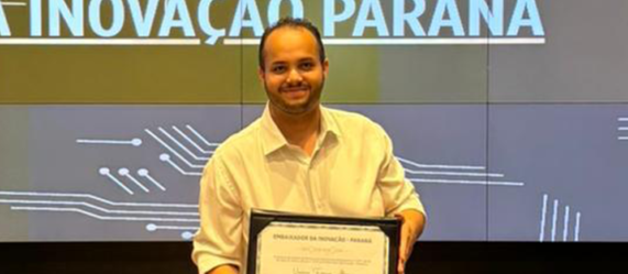 Vinícius França é o novo Embaixador da Inovação no Paraná