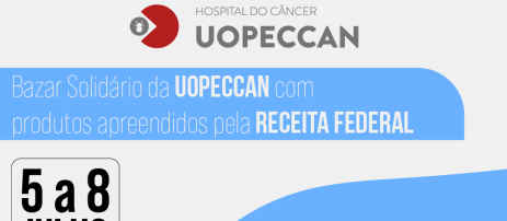 Uopeccan realiza bazar com produtos apreendidos pela Receita Federal