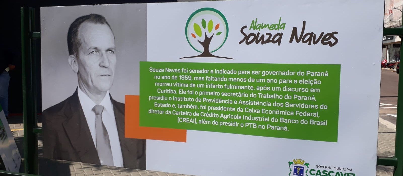 Entregue revitalização da Alameda Souza Naves