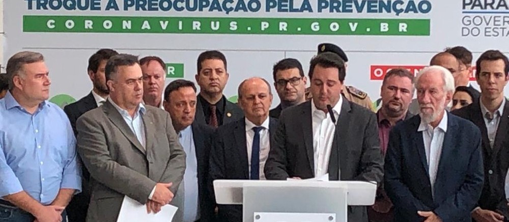 Governo do Paraná determina suspensão das aulas de escolas e universidades públicas a partir de sexta-feira (20)