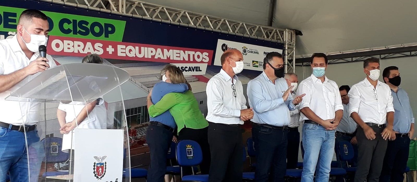 Governador inaugura nova sede do Cisop, que atende até 20 mil consultas por mês no Oeste