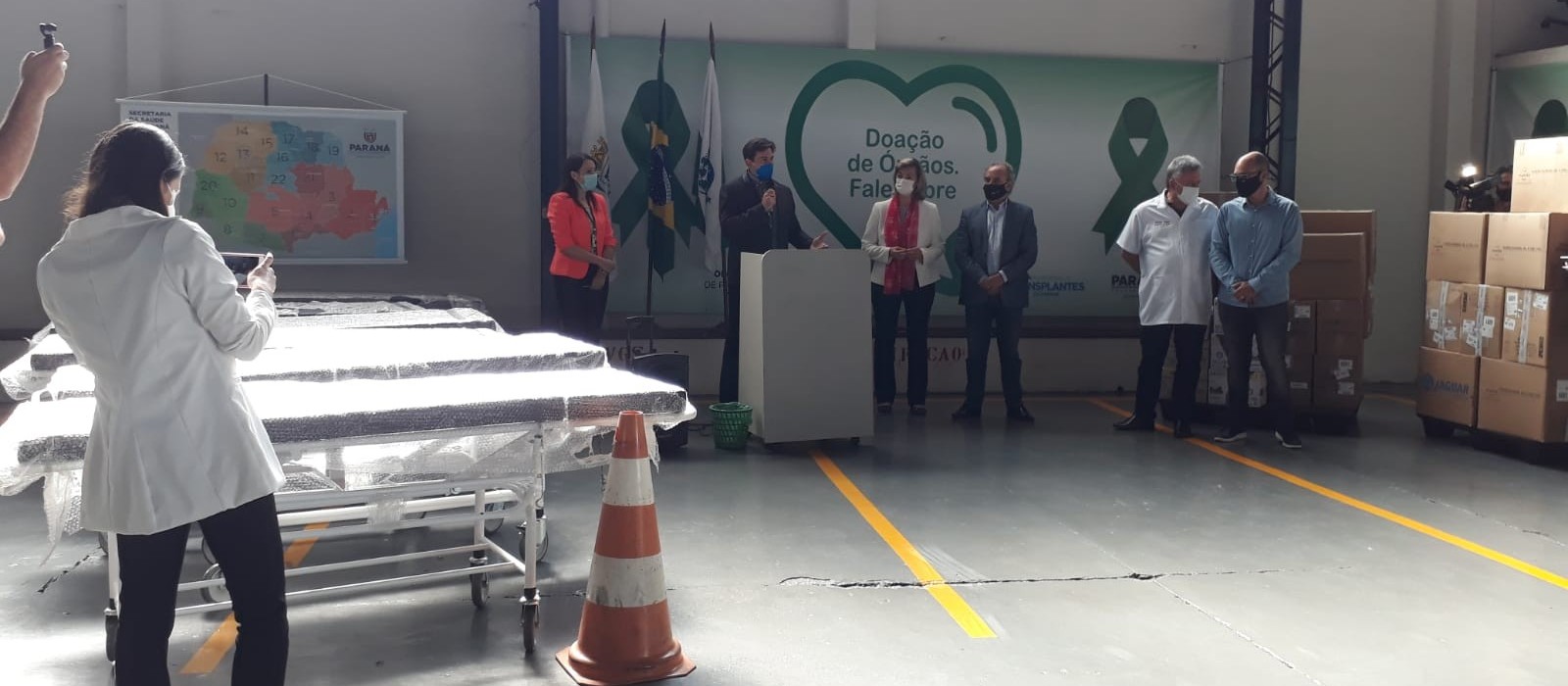 Equipamentos médicos são doados à 10ᵃ Regional de Saúde e HUOP