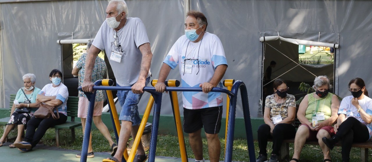 Cidade do Idoso volta com atividades normais no Parque Tarquínio