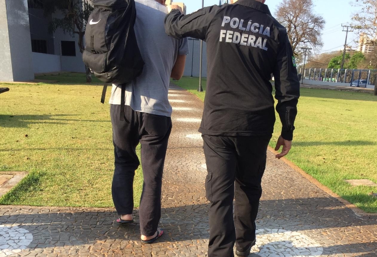 Polícia Federal  captura foragido em operação na fronteira Sudoeste 