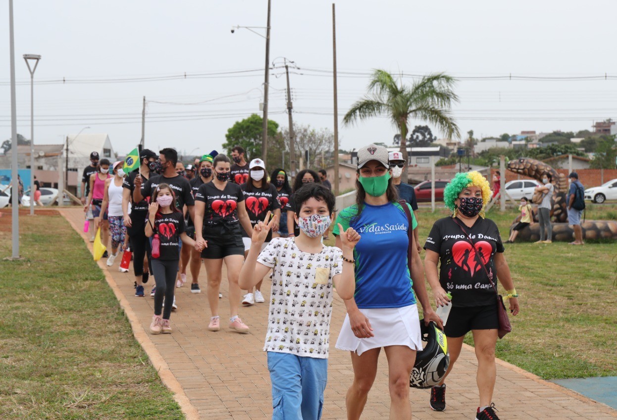 Passeio da Independência une patriotismo e atividade física