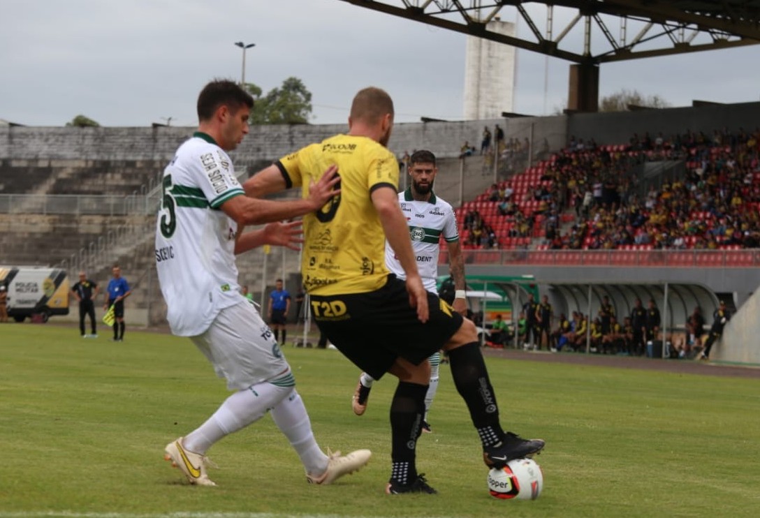 Cascavel empata com Coritiba no Olímpico e segue em sétimo lugar