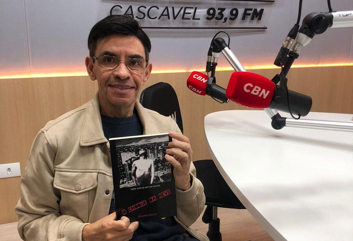 Escritor Belmiro Santos lança livro "O choque da neve"