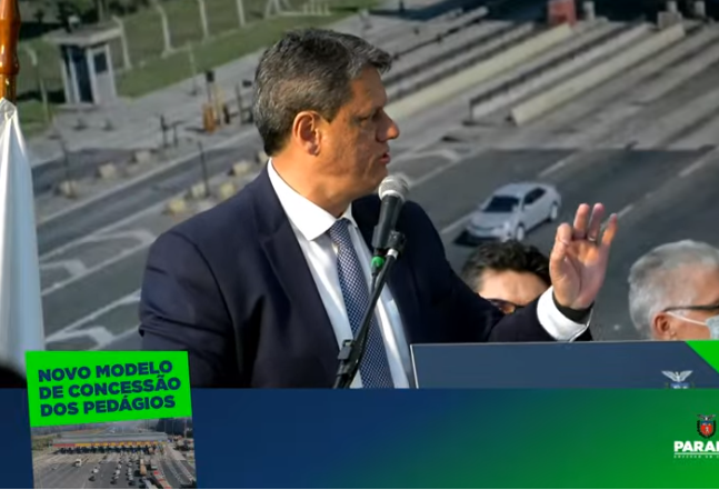 Governador e ministro da Infraestrutura apresentam novo pedágio