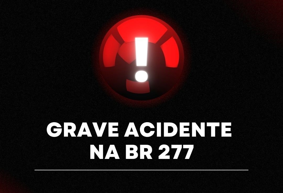 Gestante de 6 meses morre em acidente na BR-277