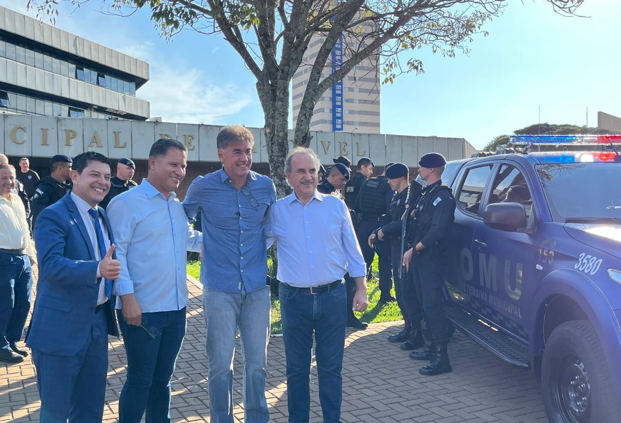 Guarda Municipal de Cascavel recebe 10 novas viaturas 