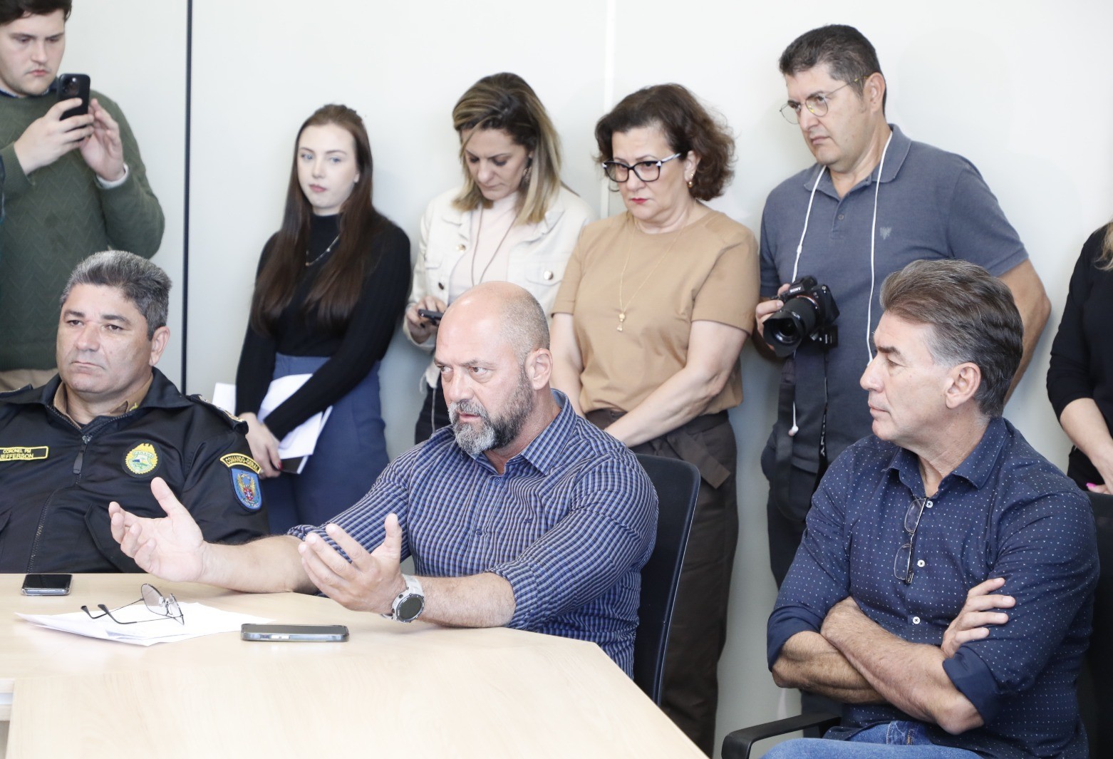 Segurança pública é tema de reunião na Prefeitura de Cascavel 