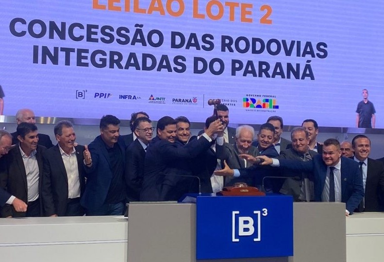Consórcio Infraestrutura PR, único concorrente, arremata o Lote 2 