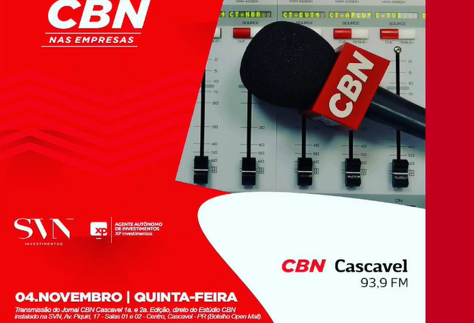 Acompanhe CBN nas Empresas 