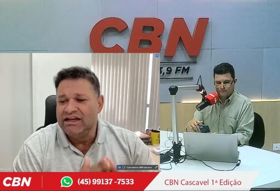 "Estão falando que eu serei vice, sou pré-candidato e serei candidato a prefeito de Cascavel", diz Mantovani