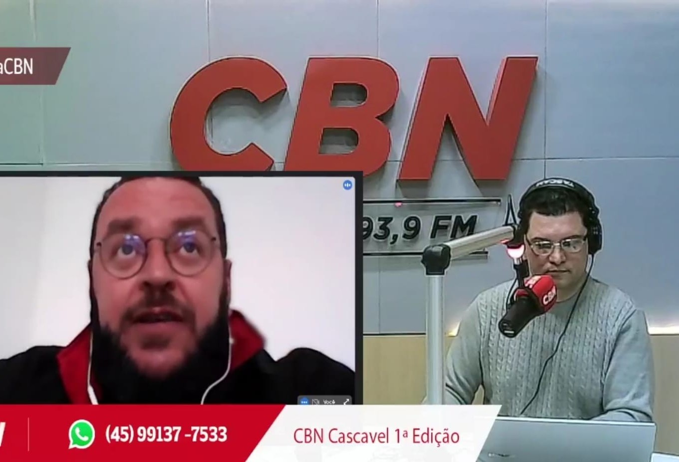 "O movimento aqui na feira está muito bom, está superando as nossas expectativas"