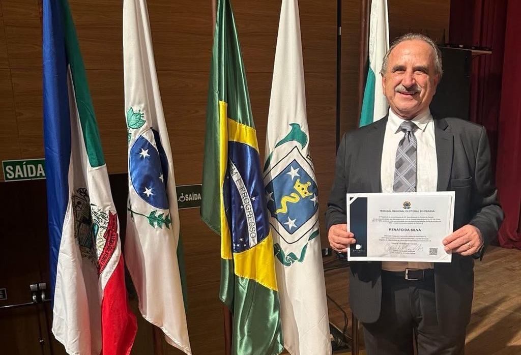 Em diplomação, Renato Silva reforça compromisso de fazer uma boa gestão