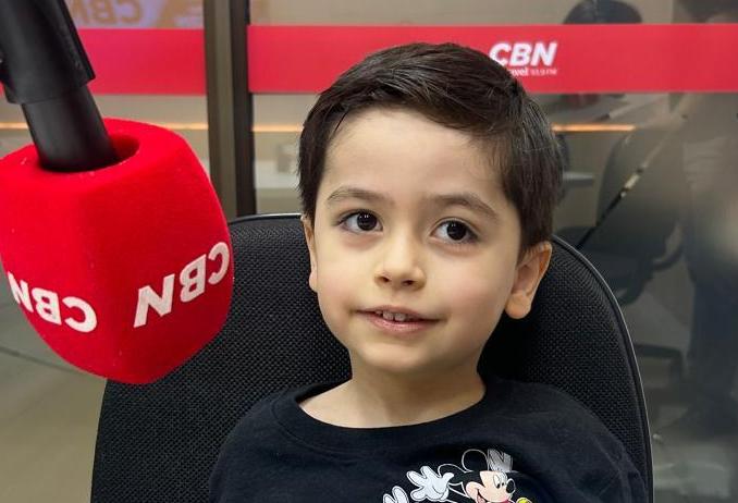 Jorginho Kalil de 4 anos registra QI próximo ao do físico alemão Albert Einstein