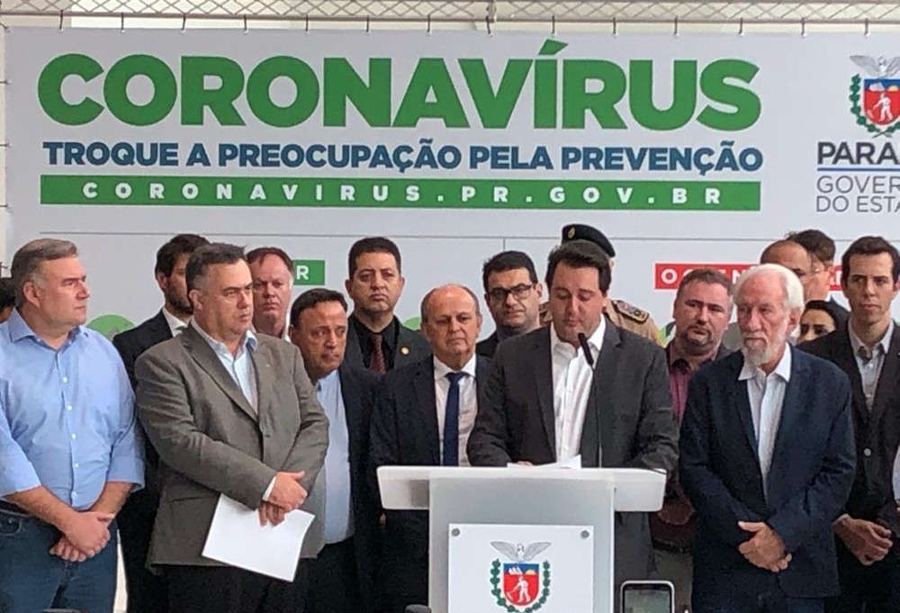 Governo do Paraná determina suspensão das aulas de escolas e universidades públicas a partir de sexta-feira (20)