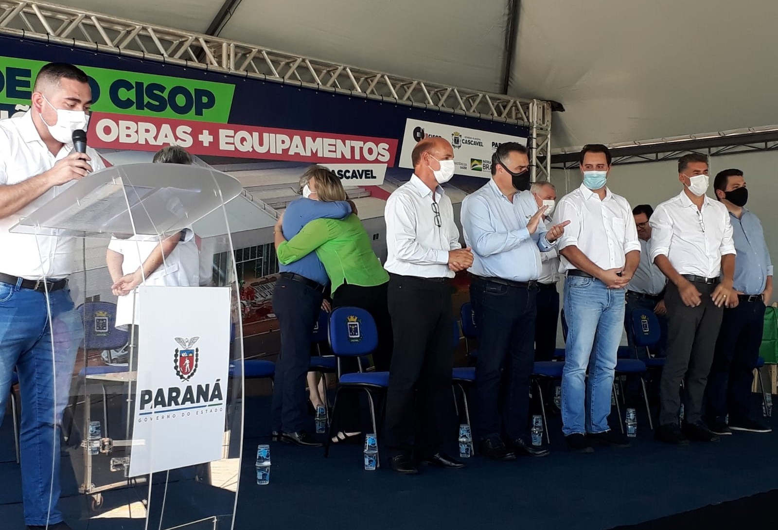 Governador inaugura nova sede do Cisop, que atende até 20 mil consultas por mês no Oeste