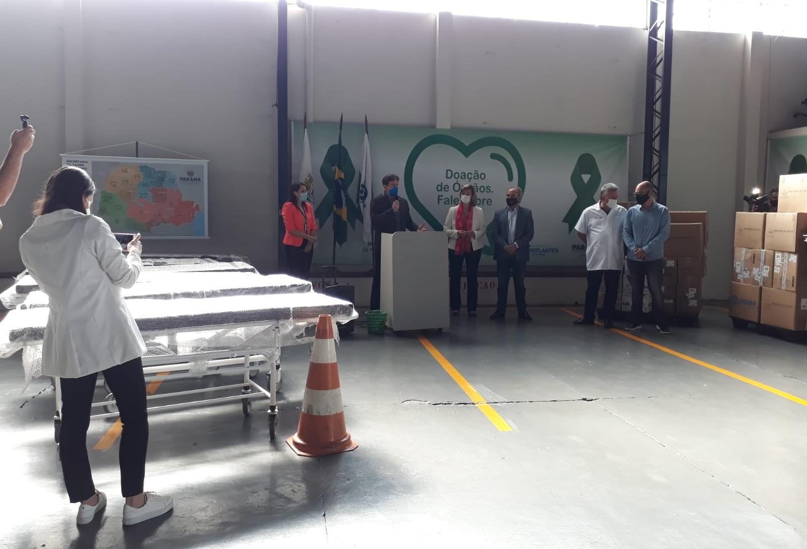Equipamentos médicos são doados à 10ᵃ Regional de Saúde e HUOP