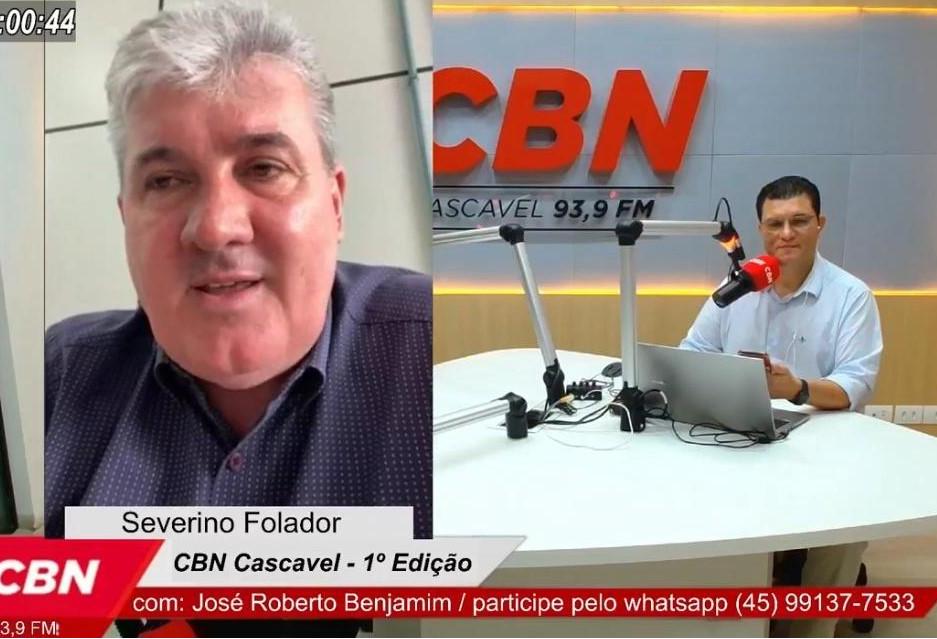 "Estamos empenhados sob o comando do chefe maior que é o Renato Silva e Cascavel seguirá avançando", diz Folador