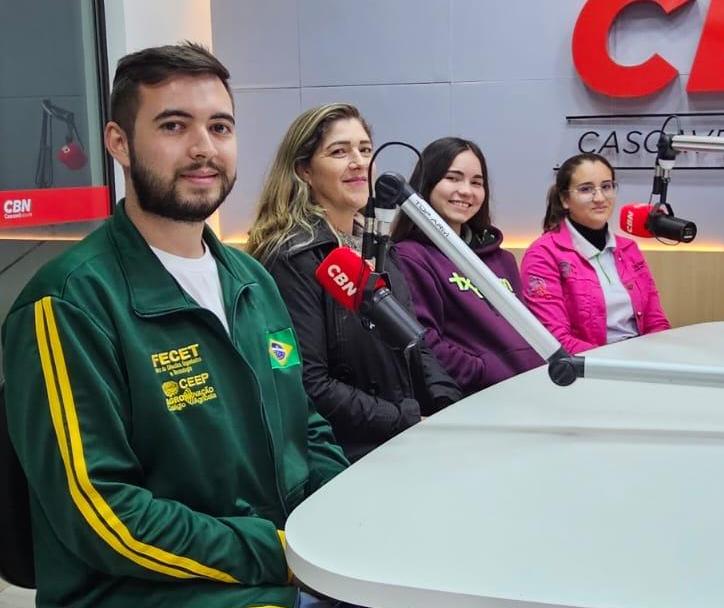 Estudantes de Cascavel apresentam projeto inclusivo em feira científica na Índia